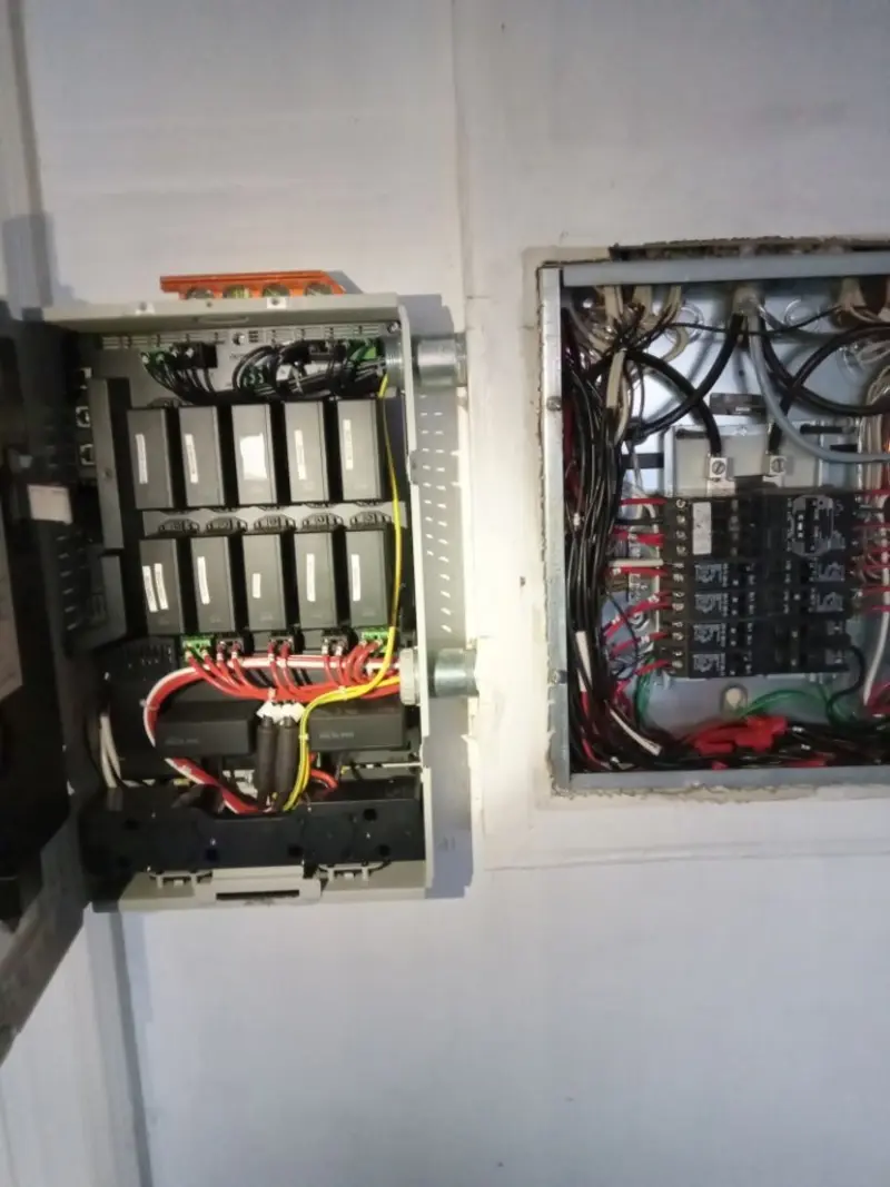 Electrical panel upgrade completed for Indoor Lighting Installation in Fort Scott